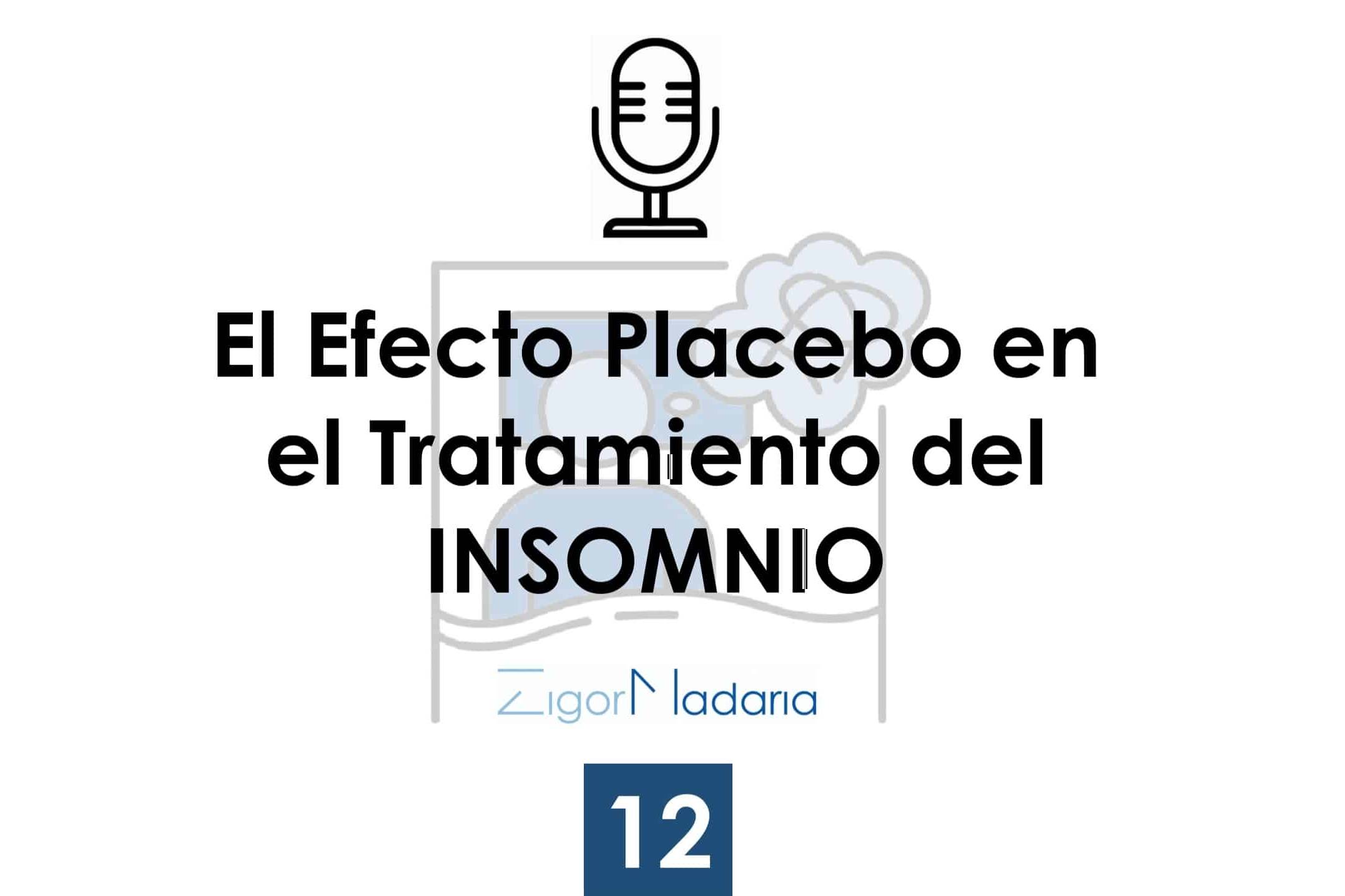 El efecto placebo en el tratamiento del insomnio